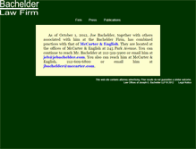 Tablet Screenshot of jebachelder.com